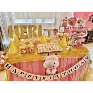 Thiết kế hình Chibi trang trí sinh nhật theo yêu cầu