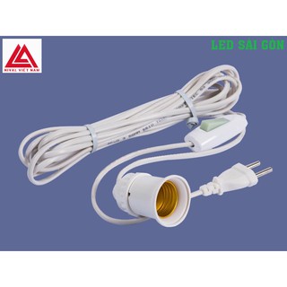 Đui đèn kèm dây cắm Nival