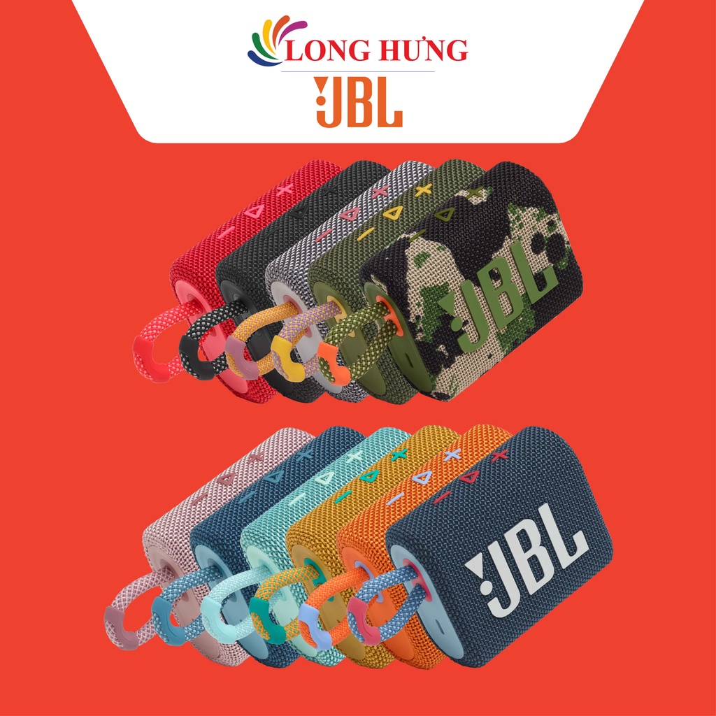 Loa Bluetooth JBL Go 3 JBLGO3 - Hàng chính hãng