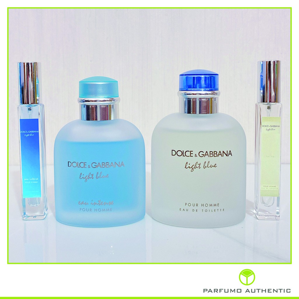 [Cam Kết Chính Hãng] Nước hoa DG Light Blue for him eau intense và edt