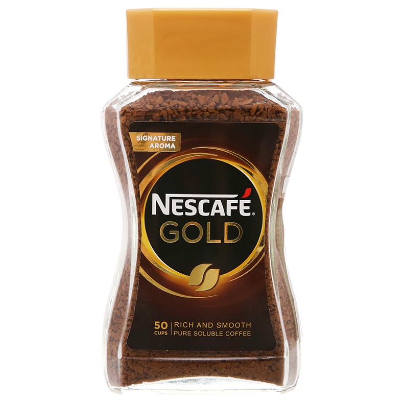 Cà phê hòa tan cao cấp Nescafe Gold 100g. Nhập khẩu Hàn Quốc. hsd 2024