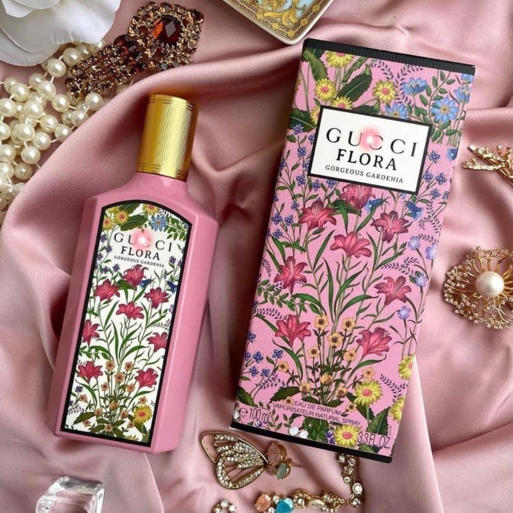 Nước Hoa Nữ Gucci Flora Gorgeous Gardenia EDP 10/100ml - Hương Thơm Ngọt Ngào, Gợi cảm và Nữ Tính