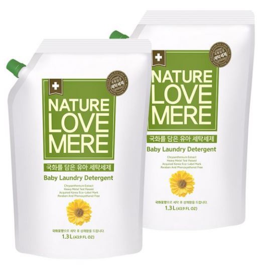 Nước xả Nature Love Mere hương Hoa cúc chai 1.8L/ túi 1.3L