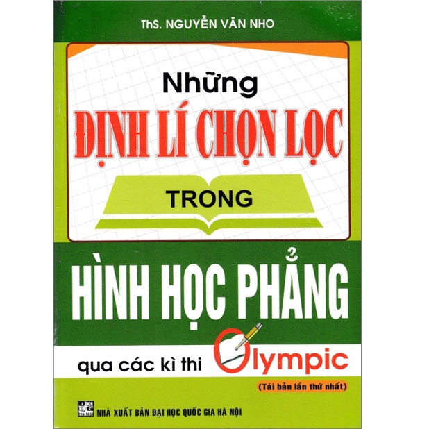 Sách - Những định lí chọn lọc trong hình học phẳng qua các kỳ thi Olympic