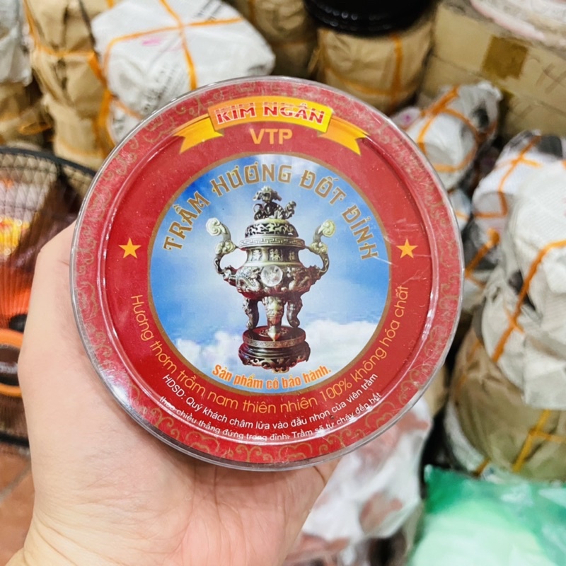 Hộp nụ trầm đốt đỉnh
