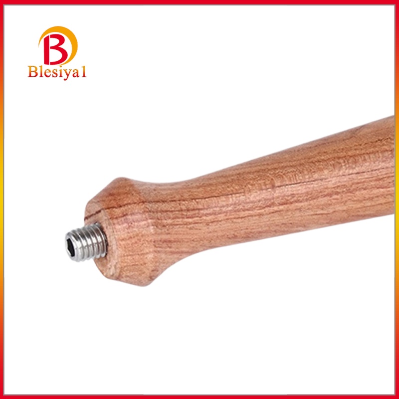 (Blesiya1) Tay Cầm Bằng Gỗ Cho Máy Pha Cà Phê 140mm