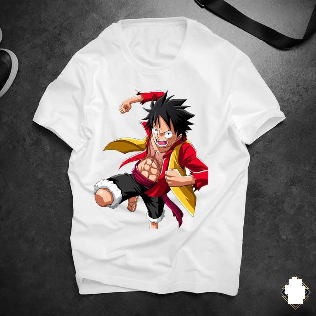 Áo thun LUFFY mũ rơm Zoro 🚚 FREESHIP 🚚 Áo phông Nam Nữ Unisex in hình One Piece Đảo Hải Tặc chất vải cotton mịn mát