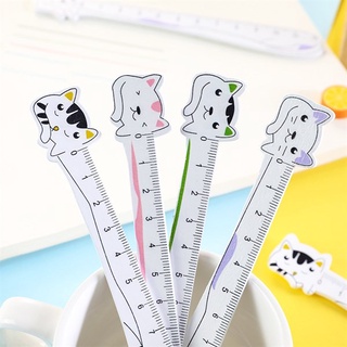 Thước Mèo Xinh 12Cm - Thỏ Hồng VPP
