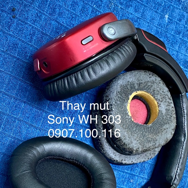 Mút đệm tai nghe sony wh 303, wh 505