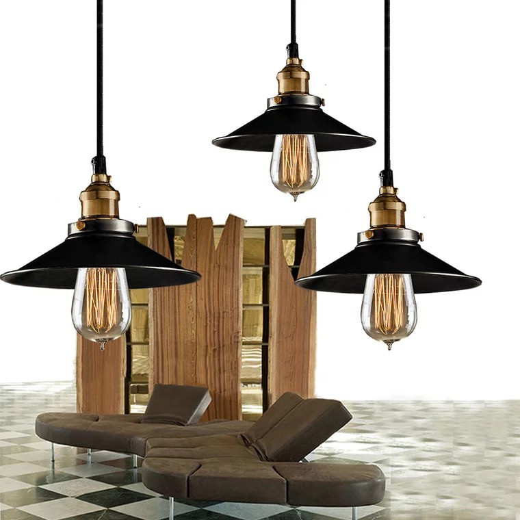 Đèn thả MONSKY trang trí cổ điển TWITCH độc đáo dùng bóng led Edison