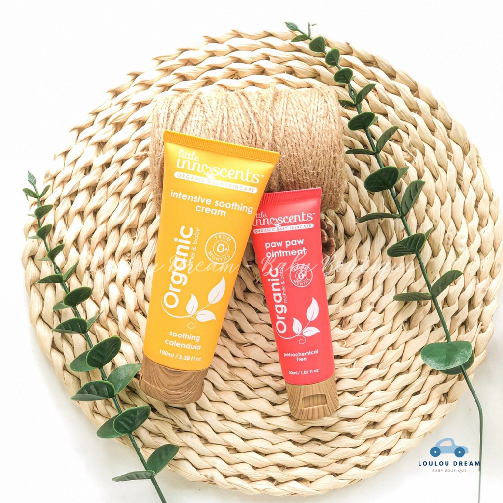 Kem đu đủ đa năng Little Innoscents Organic cho bé từ 0M+ 30ml