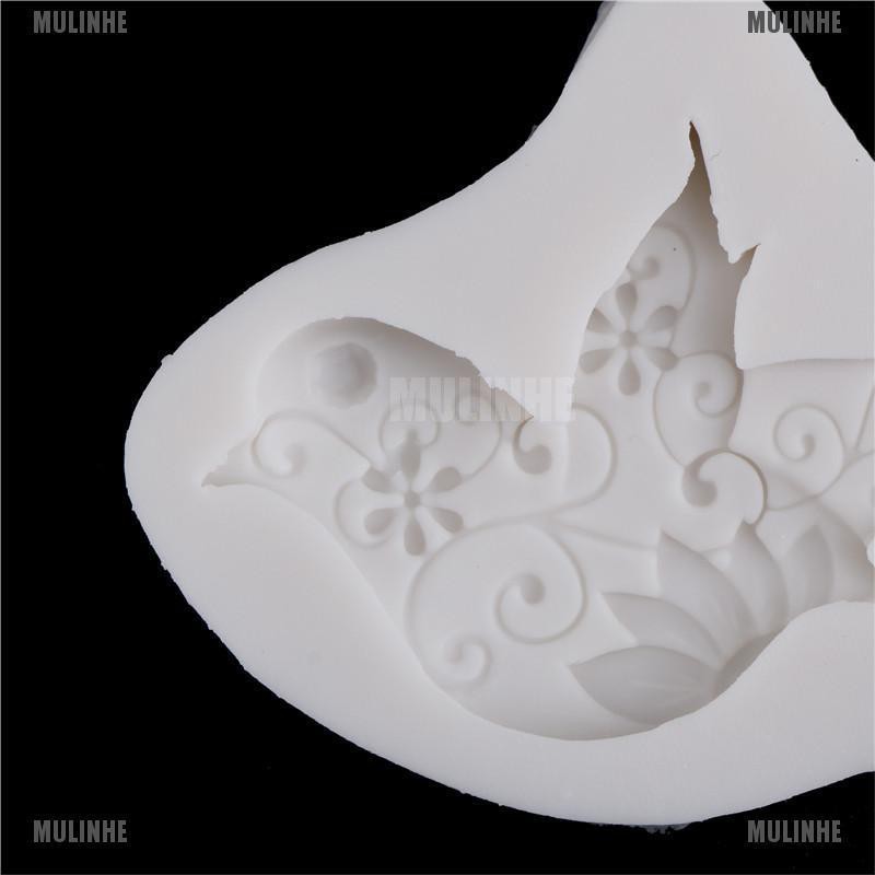 [MULINHE] Khuôn silicone Làm Bánh Hình Chim Bồ Câu