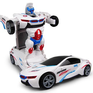 Đồ Chơi Trẻ Em Siêu Xe Biến Hình Robo Tự Động