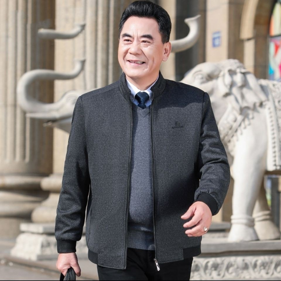 ◇Áo khoác phụ nữ bố già trung niên... thun mới... mùa xuân và thu bình thường... tuổi niên của người già.