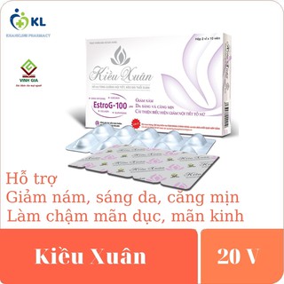 Kiều Xuân- Viên uống đẹp da, tăng cường nội tiết tố