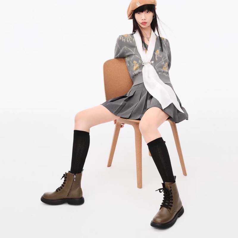 Áo cardigan len Peacebird