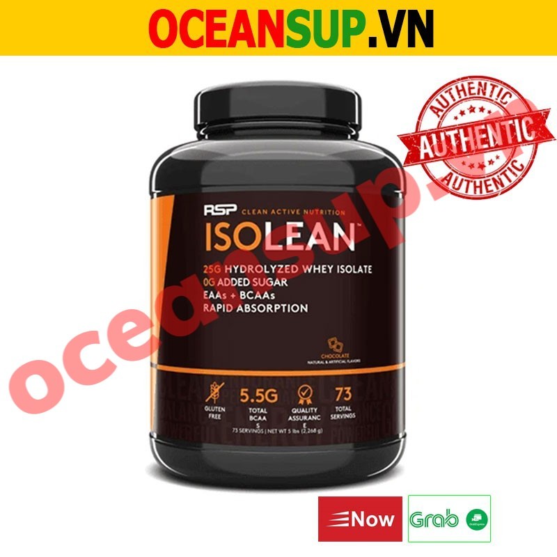 Whey Protein RSP ISO LEAN Hydrolyzed Whey Protein Isolate Tăng Cân Tăng Cơ - 5lbs