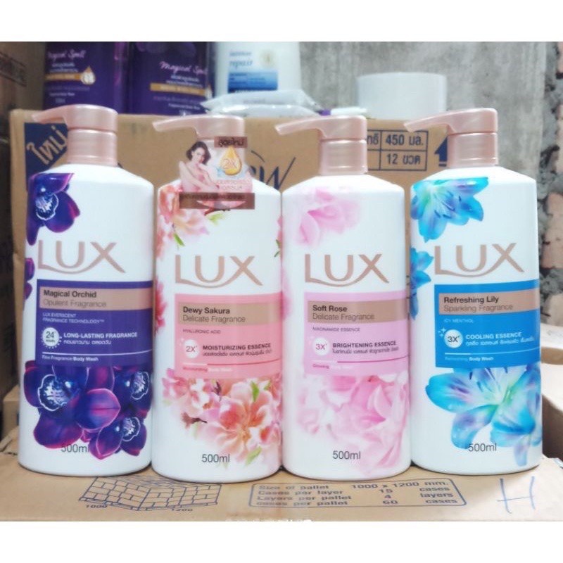 Sữa Tắm Lux Thái Lan 500ml Hương Nước Hoa