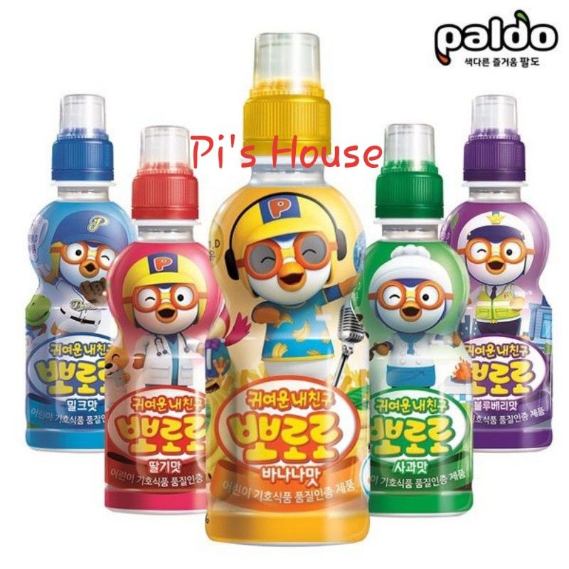 Nước trái cây Pororo Paldo CHAI 235ml