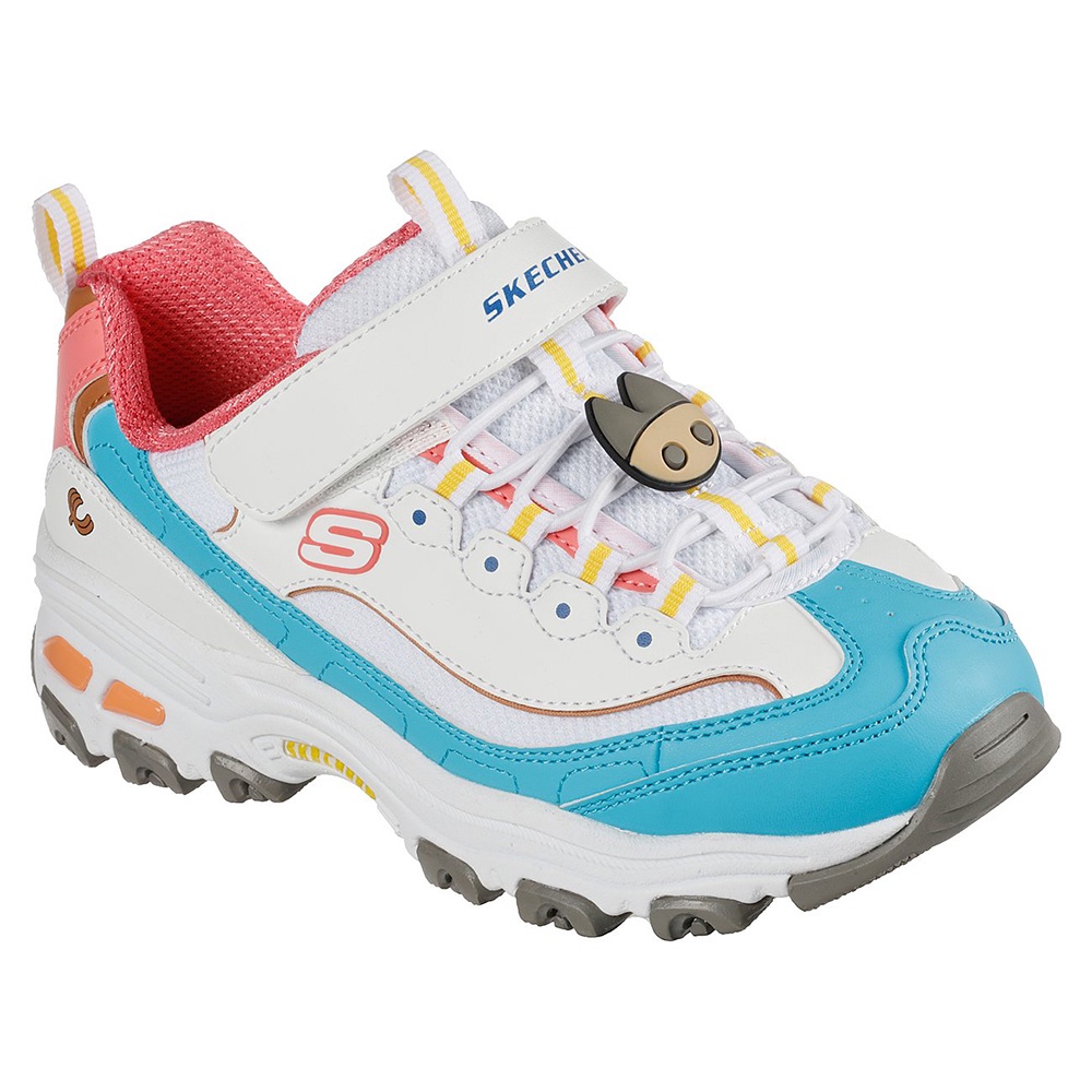 Skechers Giày Thể Thao Bé Gái One Piece Skechers Dlites 1.0 - 317000L-WBPK