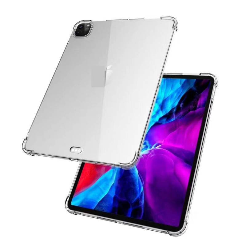 Ốp máy tính bảng silicon trong suốt cho iPad Mini 1 2 3 4 5 Air Pro 7.9" 9.7" 10.5" 7th Gen 10.2" 2019 Pro 11 2018 2020