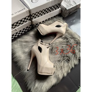 giày boot cao gót 16cm