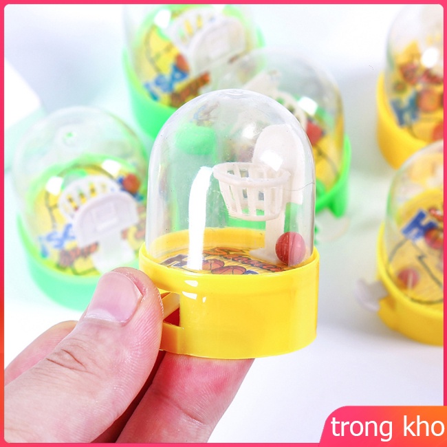 Máy chơi bóng rổ mini cầm tay dễ thương thiết kế cho bé