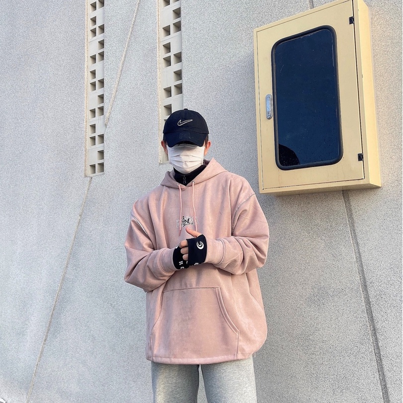 [Chính hãng BANAWA] Áo khoác nỉ hoodie Criminal - Pink