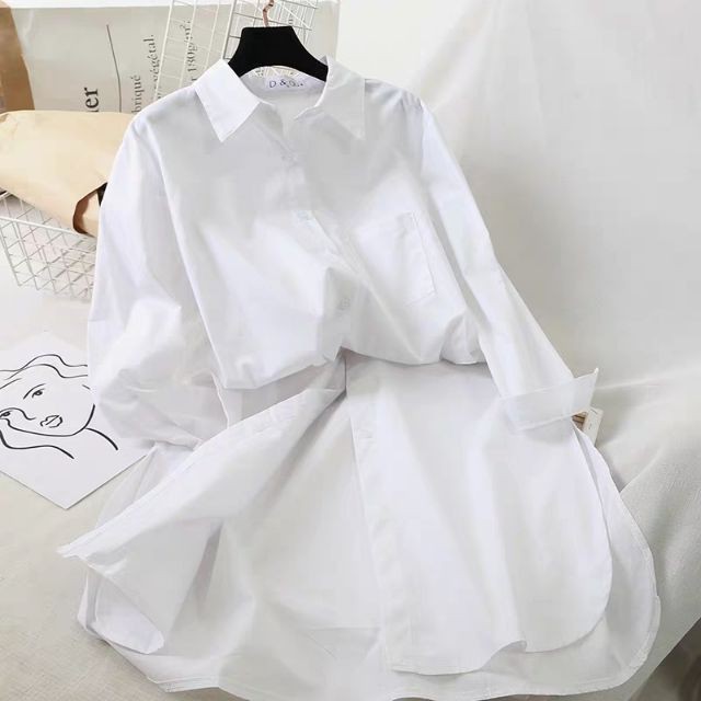 Đầm sơ mi quảng châu cao cấp 1sp | BigBuy360 - bigbuy360.vn