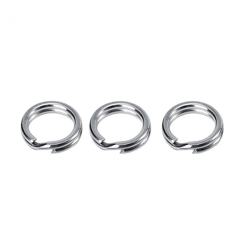 Set 50 Khuyên Nối Mồi Câu Cá Bằng Thép Không Gỉ tokushima