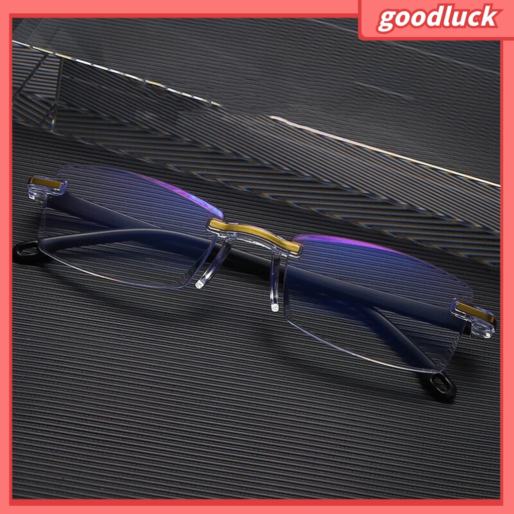 Kính Đọc Sách Không Gọng Chống Trầy Xước Dành Cho Nam Nữ