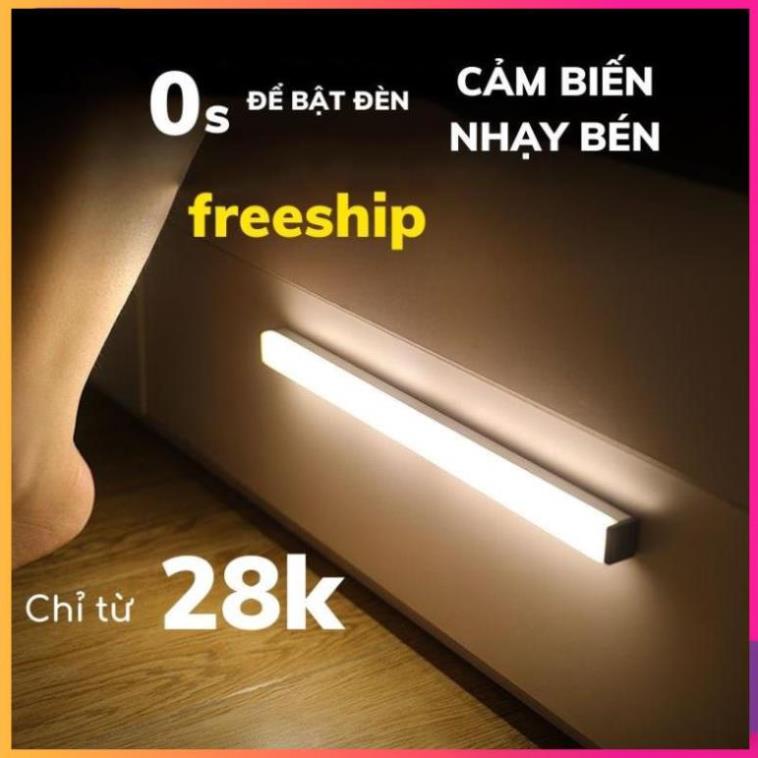 Đèn Cảm Biến, Đèn Led Cảm Ứng Chuyển Động Không Dây Thông Minh - Gắn Cầu Thang, Nhà Vệ Sinh, Tủ Quần Áo