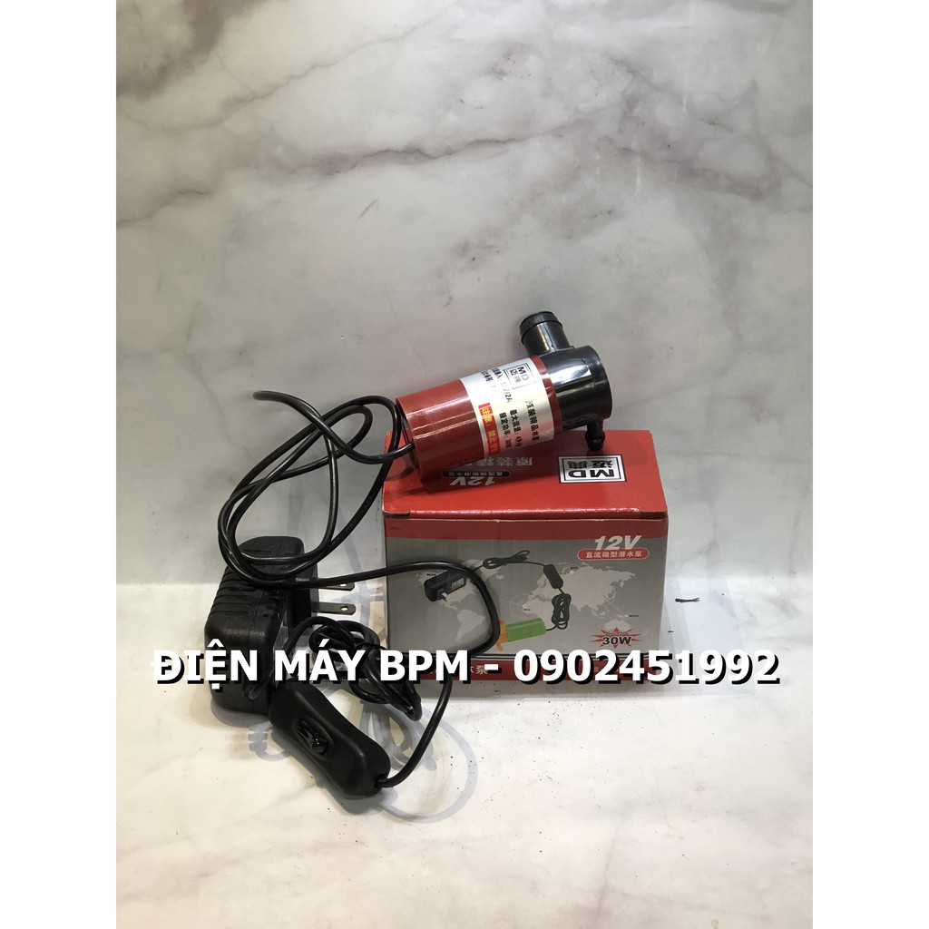 Máy bơm tăng áp mini 12V