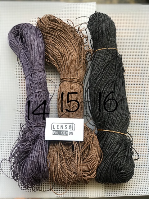 Sợi cói se cuộn - 35k/ cuộn 100gr