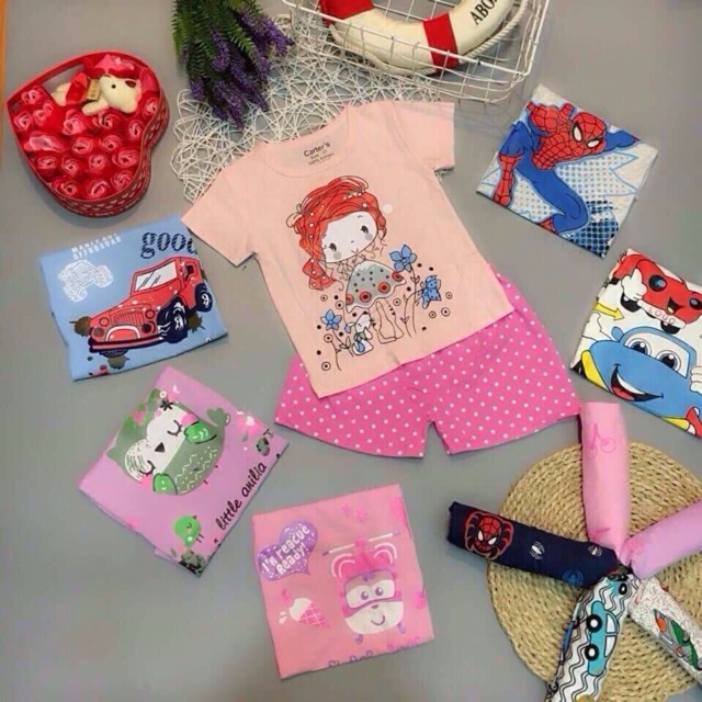 Bộ carter bé trai,gái siêu dễ thương(ảnh that)