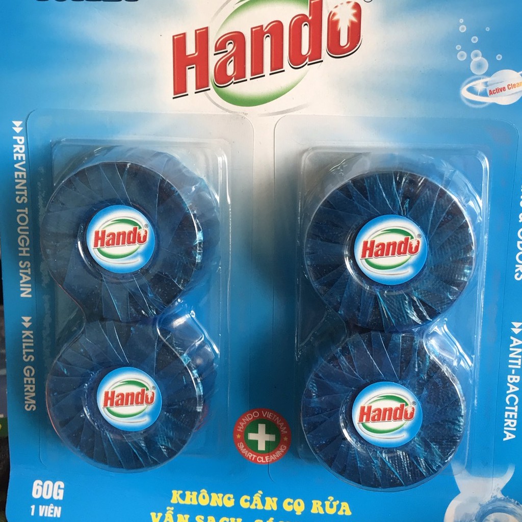 SET 4 VIÊN TẨY BỒN CẦU HANDO