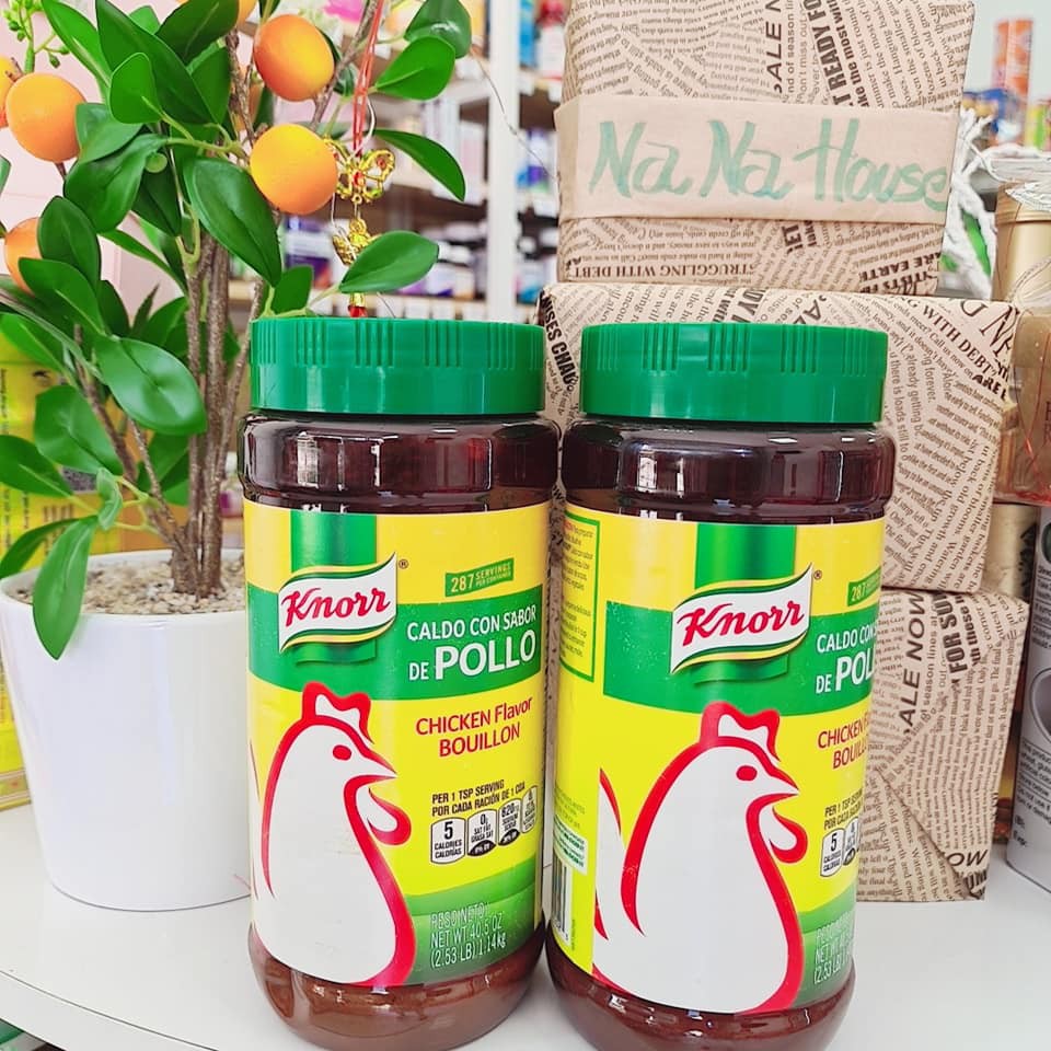 Hạt nêm Knorr gà 1kg Mỹ date 10/2022