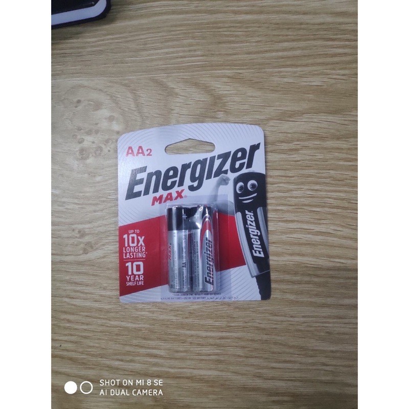 Pin Energizer 2A/3A ( vỉ 2 viên)- Hàng chính hãng do Tập Đoàn DKSH phân phối