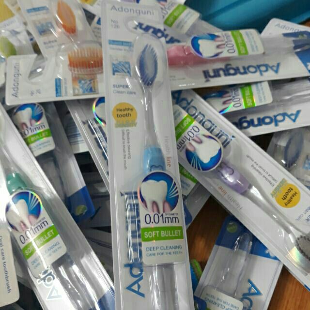 Bàn chải đánh răng Hàn Quốc combo 10 cái