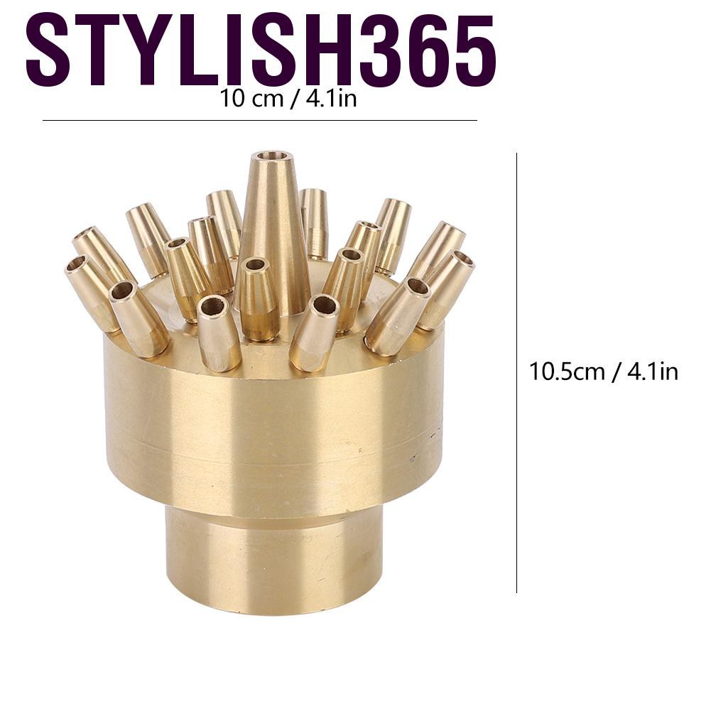 Đầu Vòi Phun Nước 3 Tầng Phong Cách 365 Brsneffie Dn40