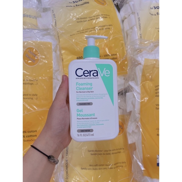 SỮA RỬA MẶT CREAVE DÀNH CHO DA DẦU VÀ DA KHÔ BILL MỸ