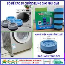 SET 4 miếng kê máy giặt chống rung - ẢNH THẬT