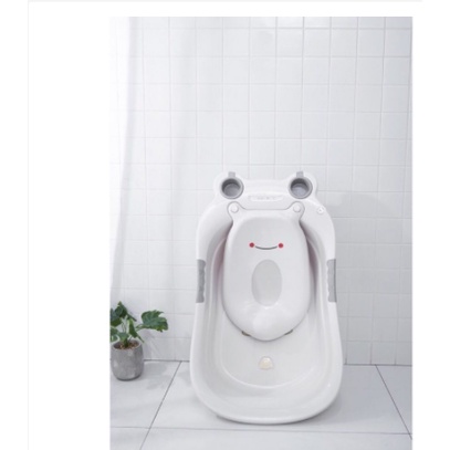 Chậu Tắm Ếch đa năng cao cấp cho bé có van thoát nước (kt 85*50 cm)
