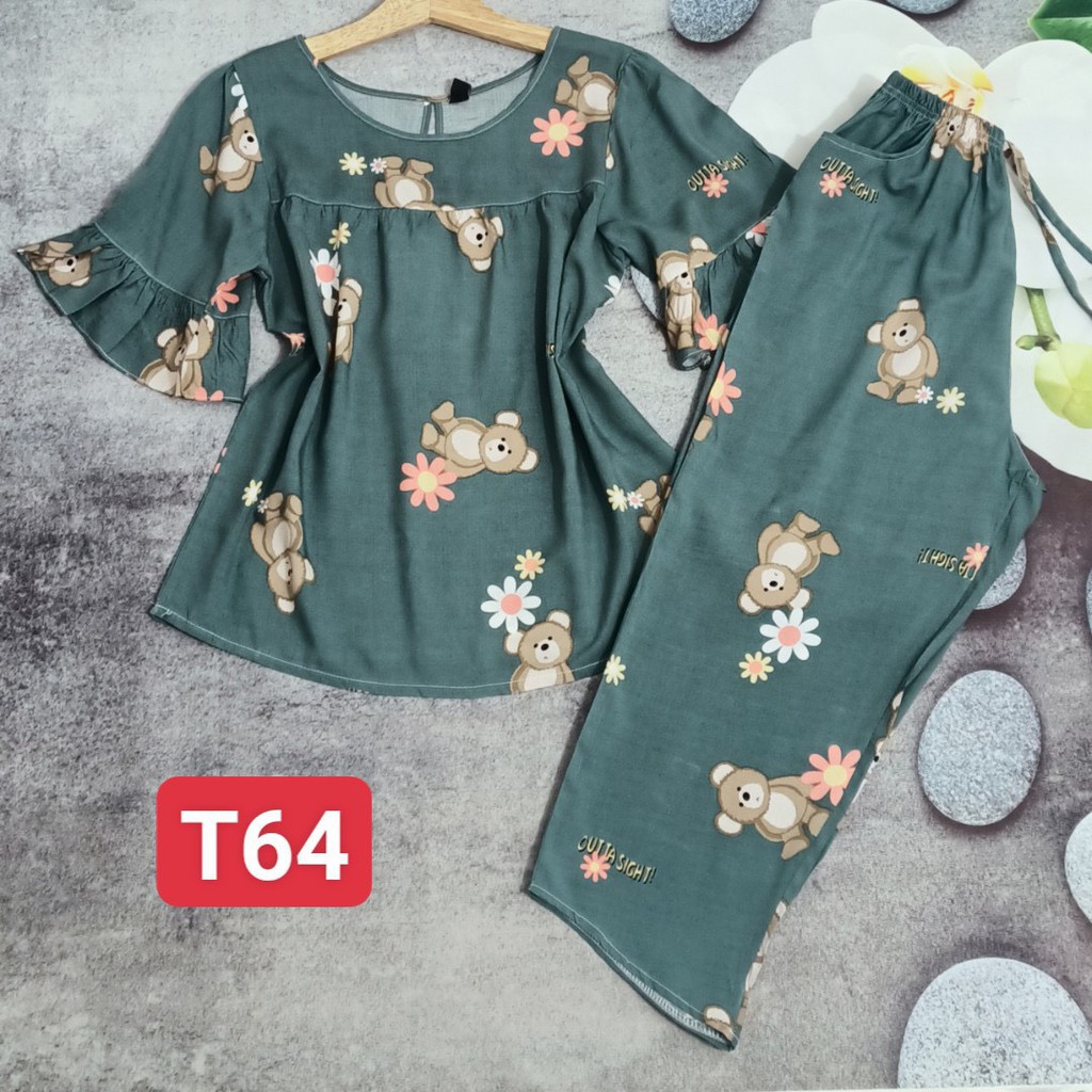 💲FREE SHIP💲 Đồ bộ tole 9 TÂC mặc ở nhà, loại 1, mát mẻ, trẻ trung, mặc được cho bà bầu