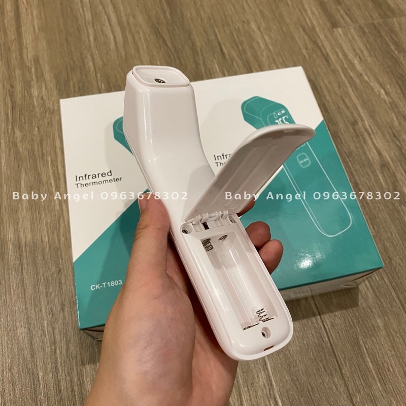 Nhiệt kế đo trán hồng ngoại cao cấp, chính xác, tiện dụng, đo được cả nước và không khí