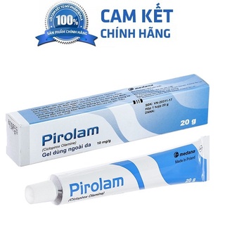 Gel giảm ngứa Pirolam gel 20g