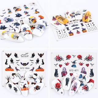 Set 24 nhãn dán phong cách Halloween độc đáo