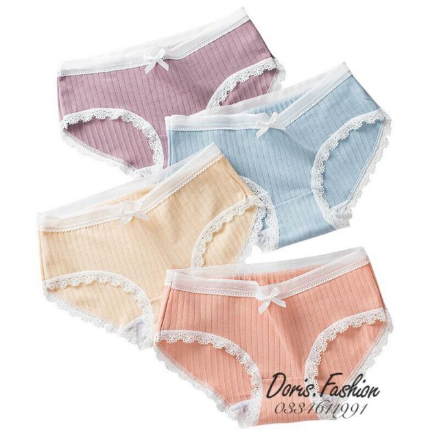 QUẦN LÓT NỮ GÂN TĂM KHÁNG KHUẨN CHỐNG VIÊM | BigBuy360 - bigbuy360.vn