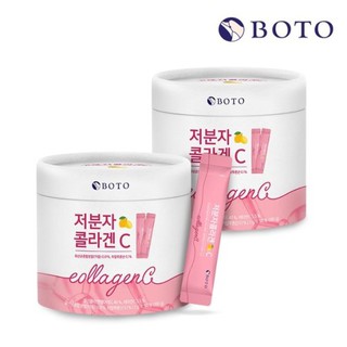 Bột Collagen cá phân tử thấp Vitamin C BOTO Small Molecular Collagen C (90 gói/180g)