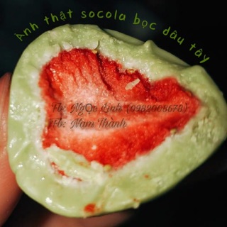 Socola bọc dâu tây sấy